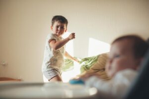 child psychologist guiding a child towards healthy emotional development