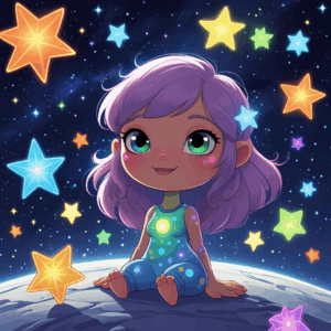 Cuento Las Estrellas de Colores: El Viaje de Nomi hacia el Abrazo de lo Imperfecto