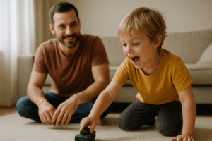 juega con tu hijo dedicale tiempo
